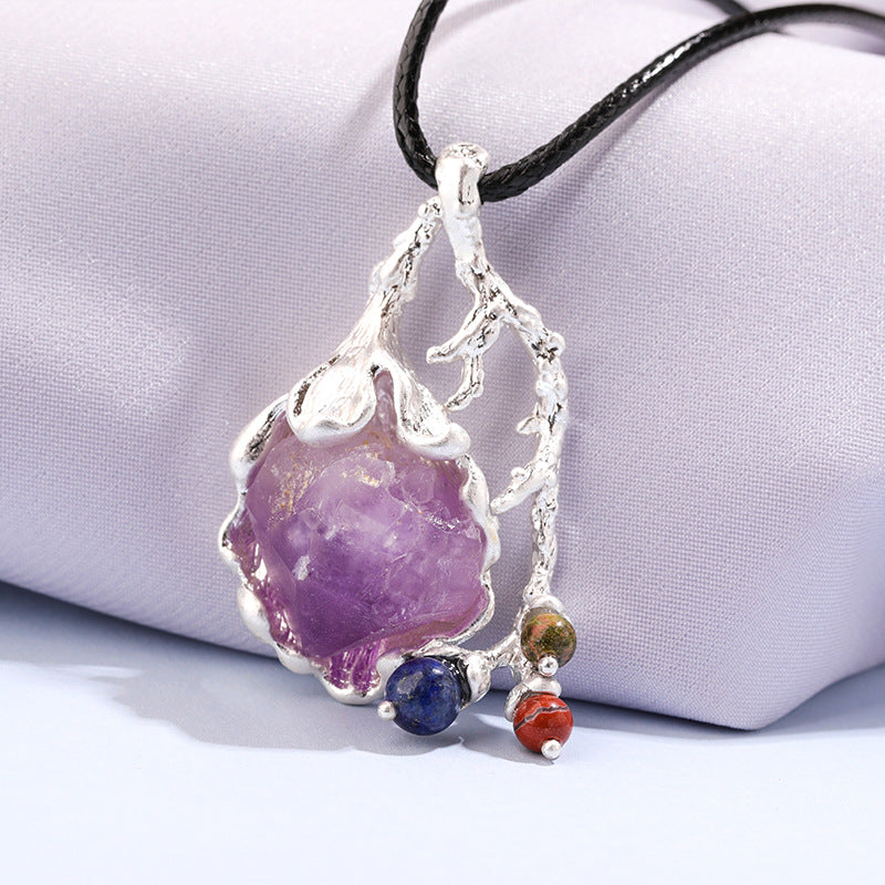 Amethyst Vine Necklace