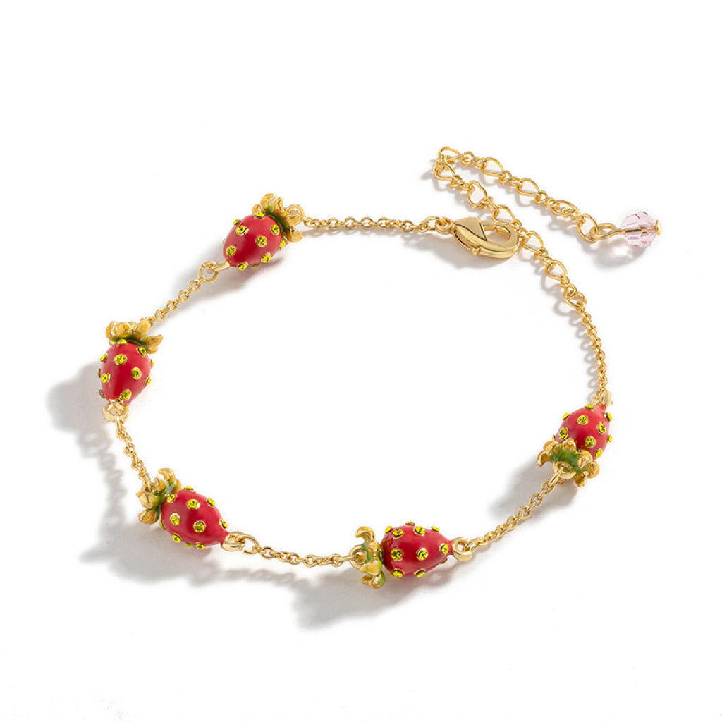 Strawberry Story Bracelet